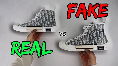 dior high top sneakers real vs fake|b23 high top sneaker price.